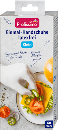 Einmalhandschuhe latexfrei weiß Klein Profissimo