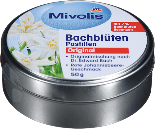 Pastylki z kwiatami Bacha Mivolis