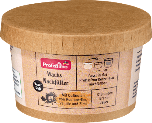 Wachs Nachfüller Rooibos-Tee und Vanille Profissimo