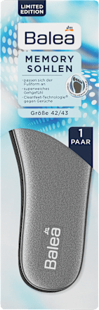 Einlegesohlen Memory Gr. 42/43 (1 Paar) Balea