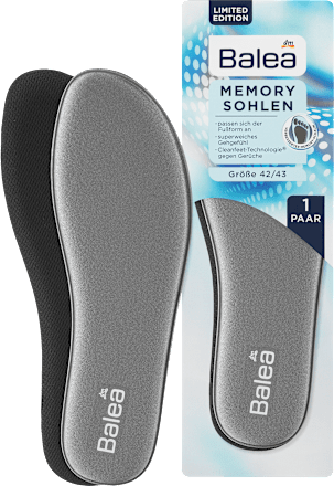 Einlegesohlen Memory Gr. 42/43 (1 Paar) Balea