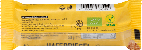 Haferriegel Beere dmBio