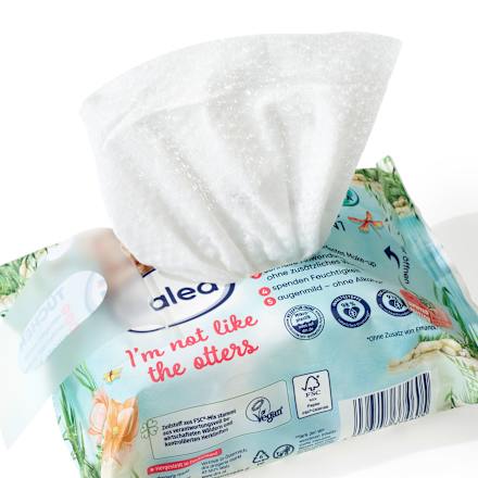 Softe Reinigungstücher I'm not like the otters Balea