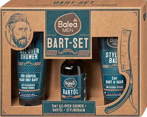 Geschenkset Bartpflege 3tlg Balea MEN