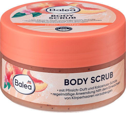 Скраб за тяло с аромат на праскова Balea