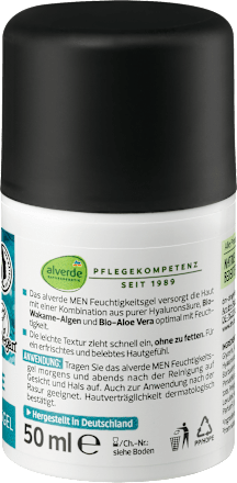 Hydratačný pleťový gél Hydro Nature alverde MEN