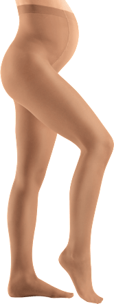 Schwangerschafts-Strumpfhose caramel Gr. 46/48, 40 DEN Fascino