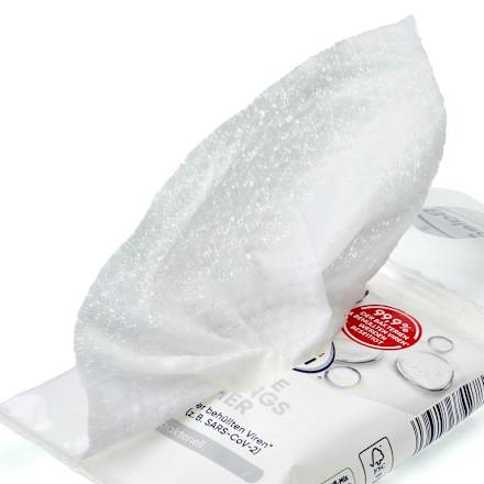 Fertőtlenítő törlőkendő Balea