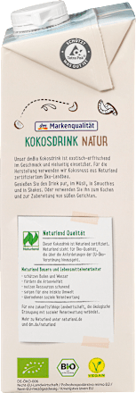 bio kokosový nápoj natur dmBio