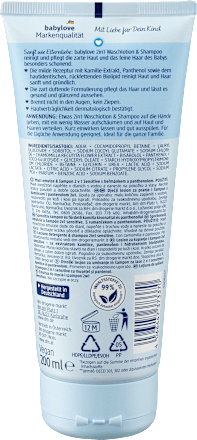 Babyshampoo Dusche & Waschlotion 2in1 babylove