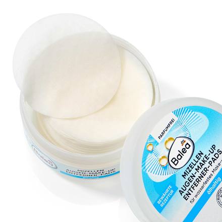 Mizellen Augen-Make-up Entferner-Pads ölhaltig Balea