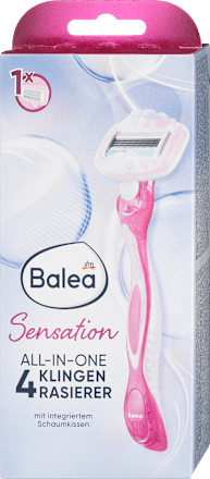 Rasierer Sensation All-in-One 4-Klingen Balea
