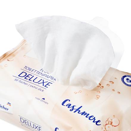 Deluxe vlažni toalet papir  - kašmir Sanft&Sicher