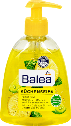 Kuchenne mydło w płynie, cytryna, limonka & melisa Balea