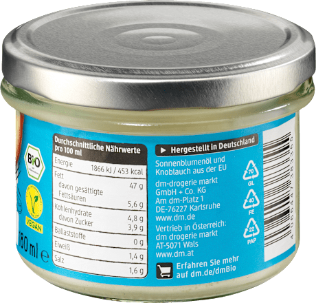 Vegane Aioli dmBio
