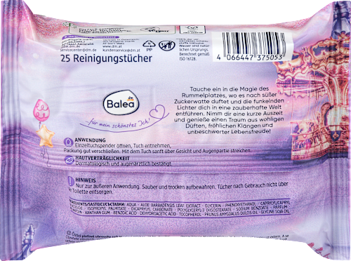 Abschminktücher 5in1 Magical Wishes Balea