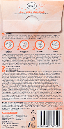 Kaltwachsstreifen Balea