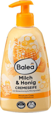 tekuté mýdlo mléko & med  Balea