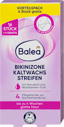 Kaltwachsstreifen Bikinizone Balea