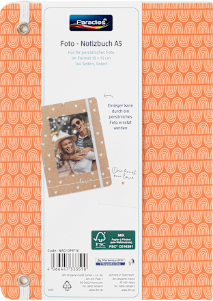 Foto Notizbuch Momente  Paradies