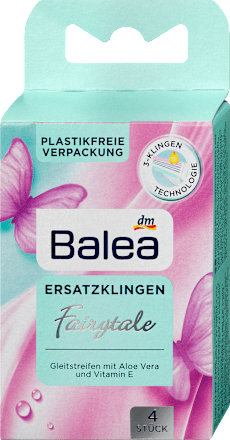 Wkłady wymienne do maszynki do golenia dla kobiet, Fairytale Balea