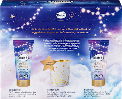 Poklon-paket golden winter night Balea