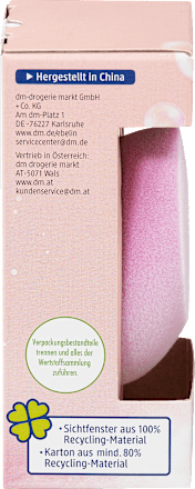 Make-up Schwamm abgeschrägt mit Flock Dream Crush ebelin