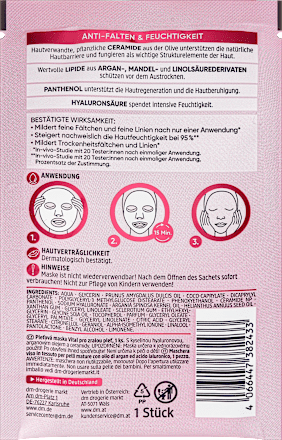 Tuchmaske Vital Ceramide  Balea