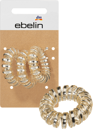 Spiralzopfhalter Gold-Optik ebelin