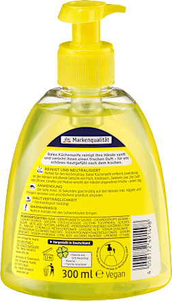 Kuchenne mydło w płynie, cytryna, limonka & melisa Balea