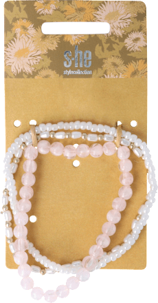 Armband-Set in Perlenoptik s-he stylecollection