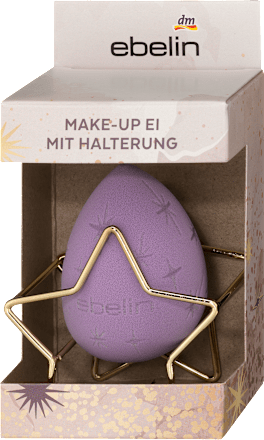 Make-up Ei mit Halterung Golden Winter Glow ebelin
