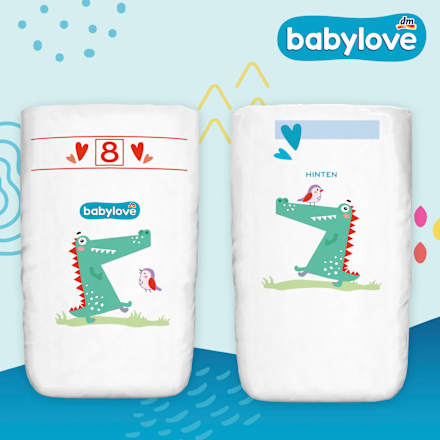 Windeln Premium Gr. 8 18+ kg babylove