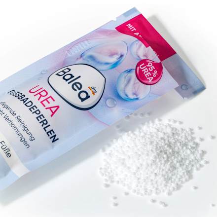 Fußbadeperlen sehr trockene Füße Urea Balea