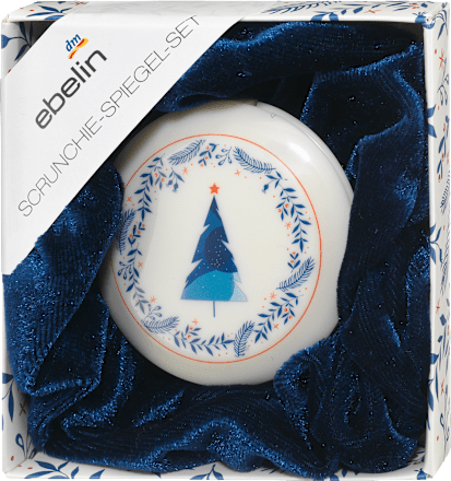 Geschenkset Spiegel + Haargummi ebelin