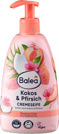 tekuté mýdlo kokos & broskev Balea