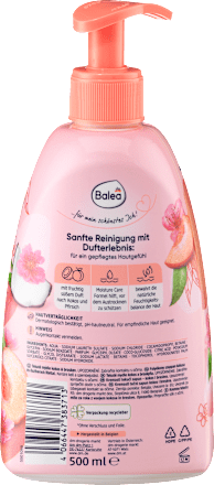 tekuté mýdlo kokos & broskev Balea