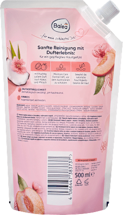 Cremeseife Pfirsich & Kokos Nachfüllpack Balea