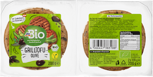 Grilltofu, Olive dmBio