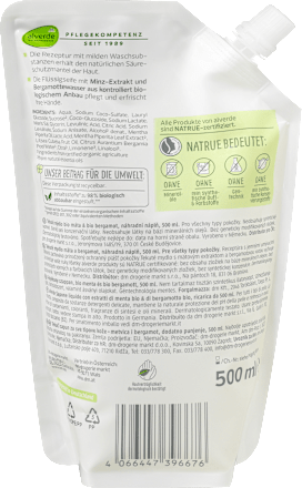 Tečni sapun - nana i bergamot, dopuna alverde NATURKOSMETIK