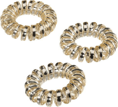 Spiralzopfhalter Gold-Optik ebelin