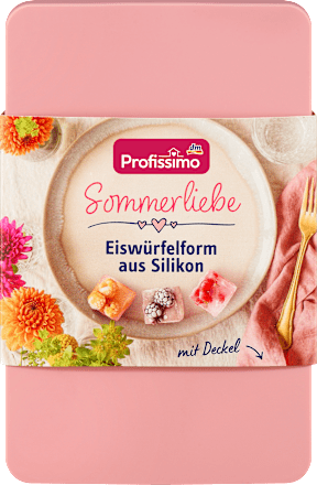 Eiswürfelform aus Silikon Sommerliebe Profissimo
