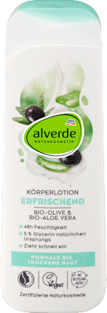 Bodylotion Erfrischend alverde NATURKOSMETIK
