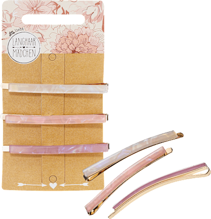 Haarschieber Acryl Langhaarmädchen