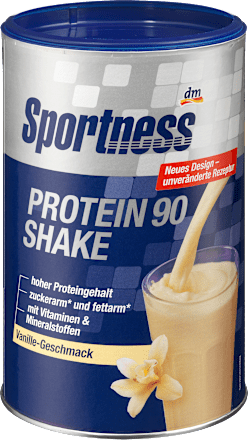 Proteinpulver Protein 90, Vanille Geschmack Sportness