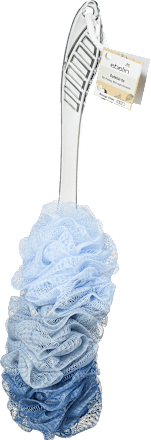 Badebürste mit Peeling- und Massageschwamm ebelin