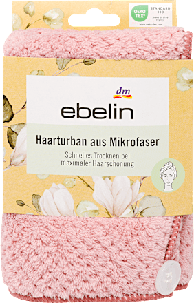 Mikroszálas hajturbán, többféle ebelin