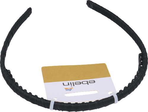 Haarreif schwarz mit Zacken ebelin