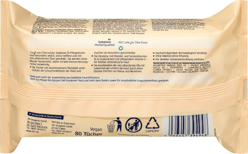 Ölpflegetücher babylove