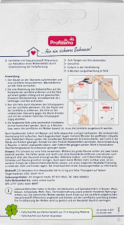 Lebensmittelmottenfallen Profissimo